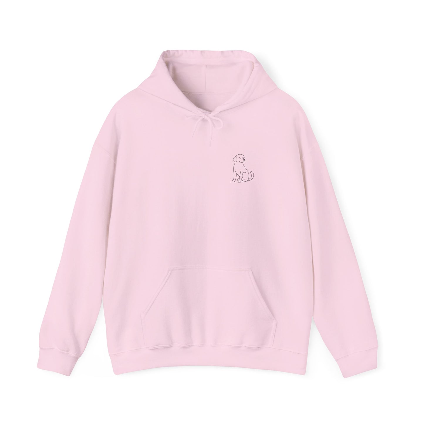 Minimal Dog Silhouette Hoodie – Simple Modern Pet Lover Sweatshirt