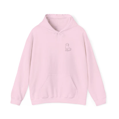 Minimal Dog Silhouette Hoodie – Simple Modern Pet Lover Sweatshirt