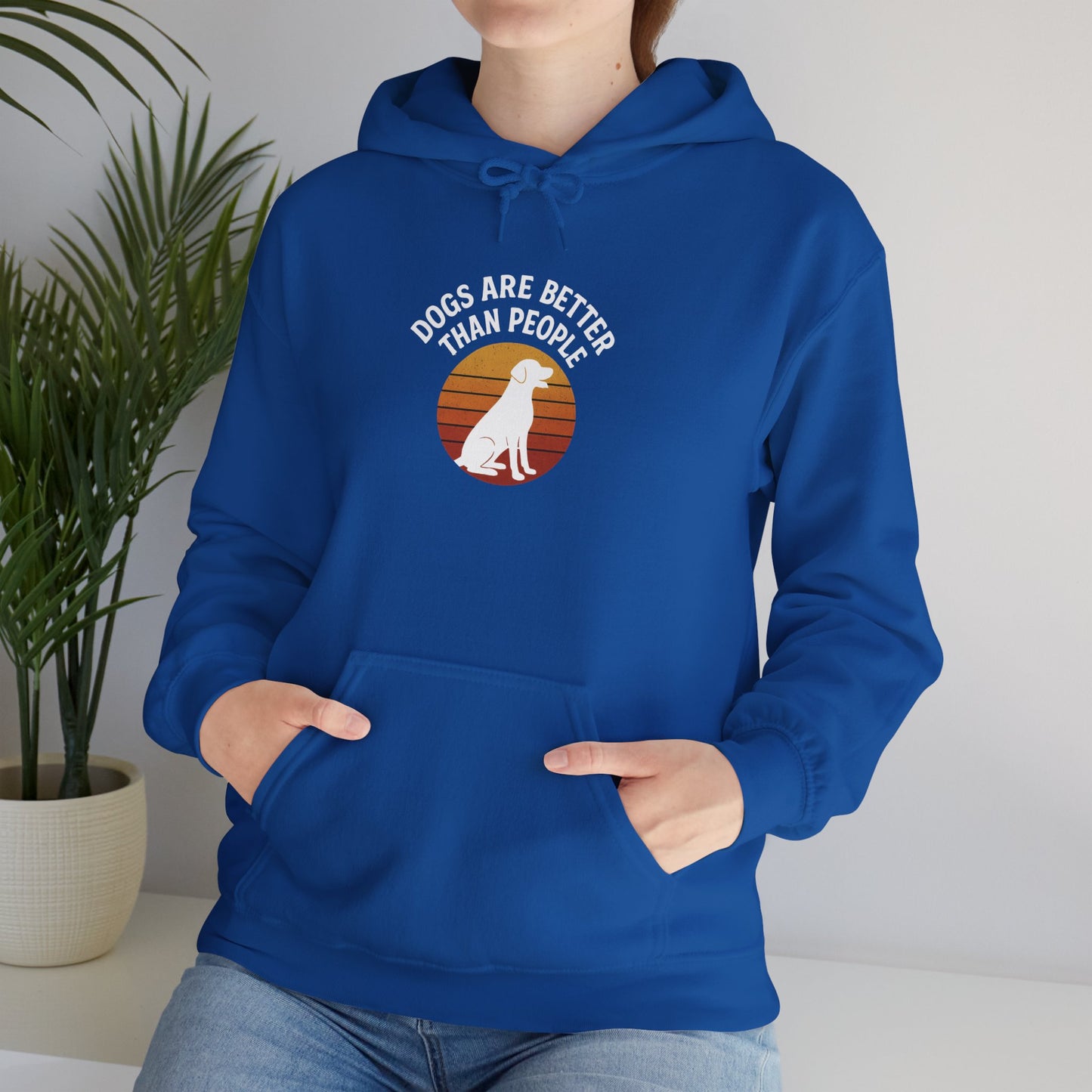 Retro Labrador Hoodie – Vintage Sunset Dog Lover Sweatshirt