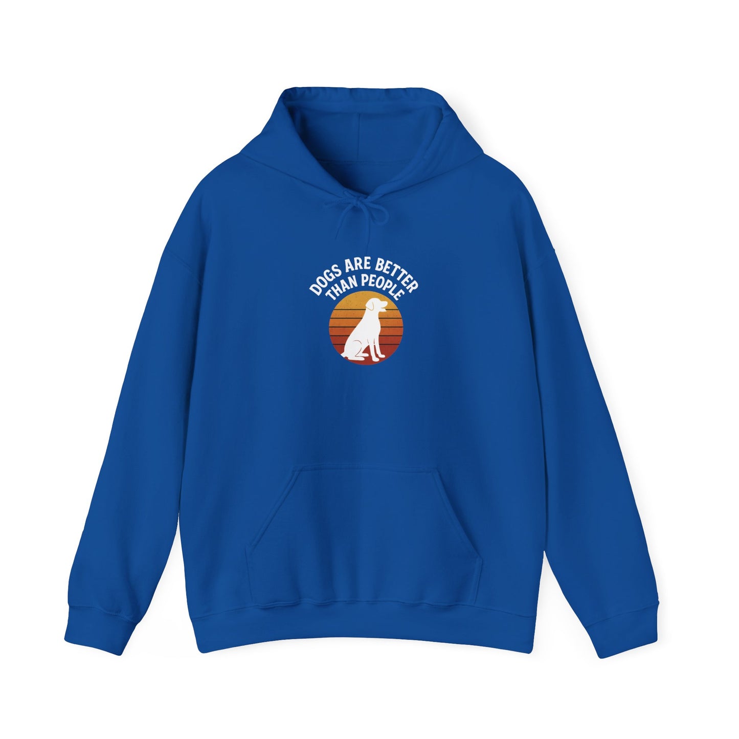 Retro Labrador Hoodie – Vintage Sunset Dog Lover Sweatshirt