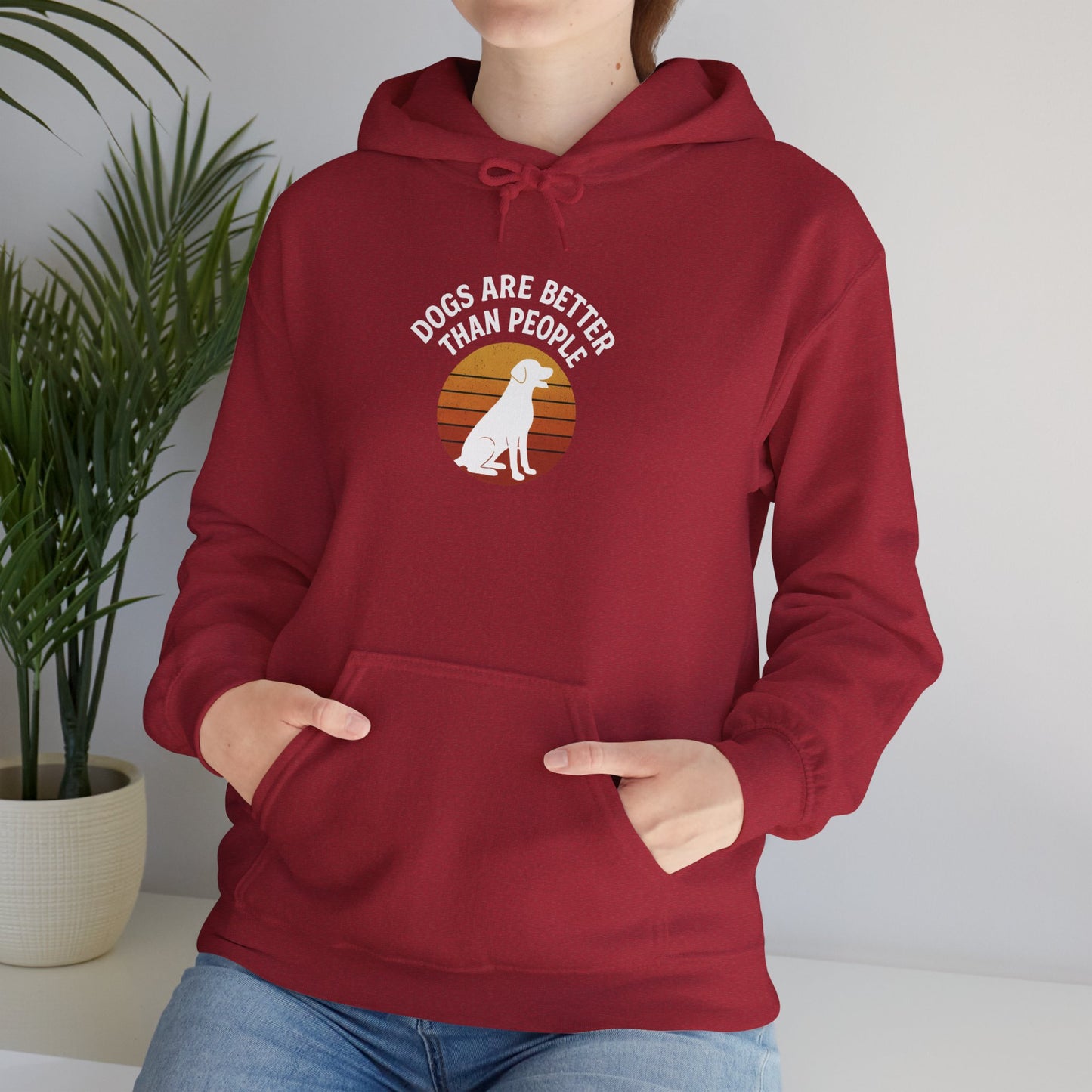 Retro Labrador Hoodie – Vintage Sunset Dog Lover Sweatshirt